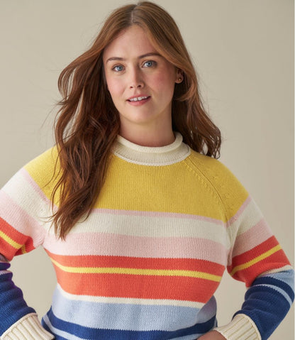 Women's Signature Original Cotton Sweater, Rollneck Stripe - L.L.Bean Trusted