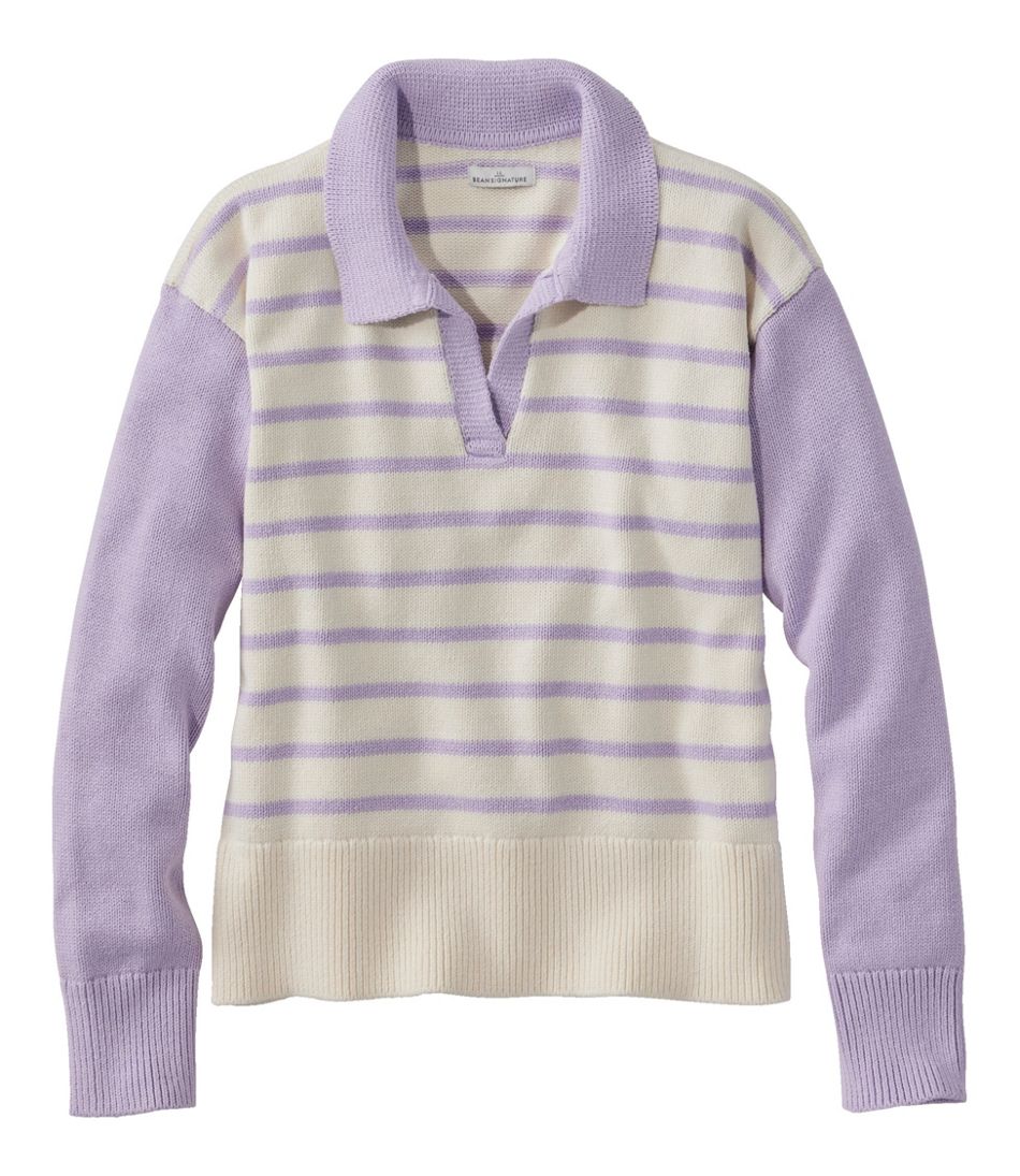 Women's Signature Original Cotton Sweater, Polo - L.L.Bean New