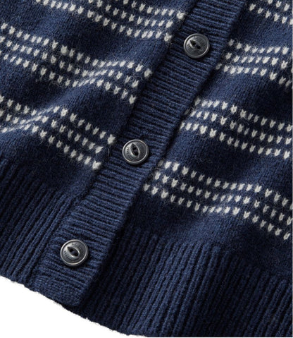 Women's Bean's Classic Ragg Wool Sweater, Button-Front Cardigan Novelty - L.L.Bean Trending