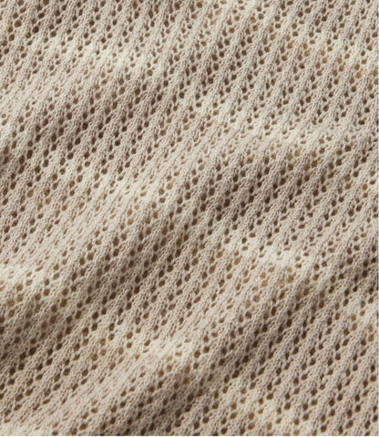 Women's Organic Cotton Slub Pointelle Sweater, Polo - L.L.Bean Classic