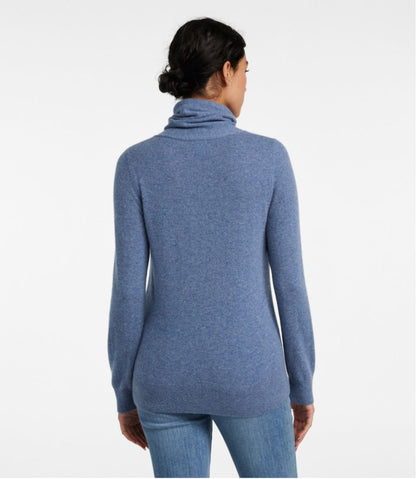 Women's Classic Cashmere Sweater, Funnelneck - L.L.Bean Essential