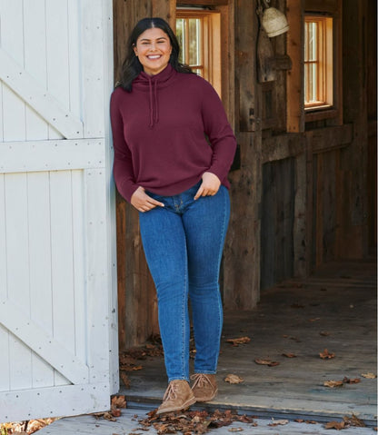 Women's Classic Cashmere Sweater, Funnelneck - L.L.Bean Essential