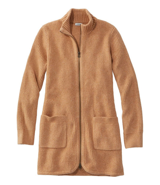 Women's SuperSoft Waffle Sweater, Coatigan - L.L.Bean Everyday