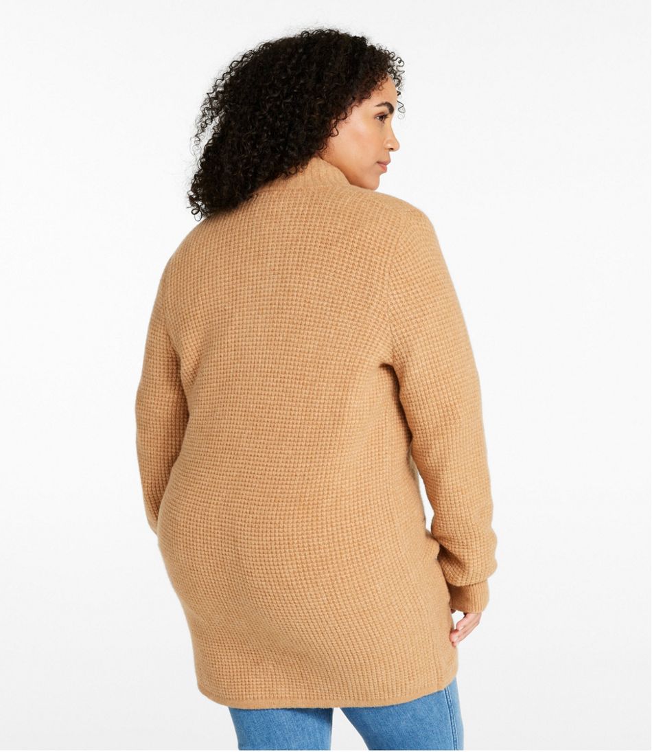 Women's SuperSoft Waffle Sweater, Coatigan - L.L.Bean Everyday