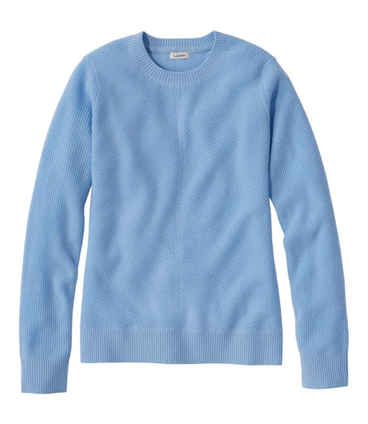 Women's Classic Cashmere Textured Sweater, Crewneck - L.L.Bean Value