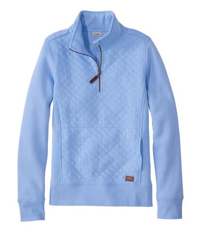 Women's Quilted Quarter-Zip Pullover - L.L.Bean Latest