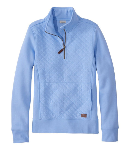 Women's Quilted Quarter-Zip Pullover - L.L.Bean Latest