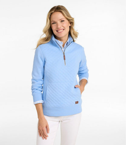 Women's Quilted Quarter-Zip Pullover - L.L.Bean Latest