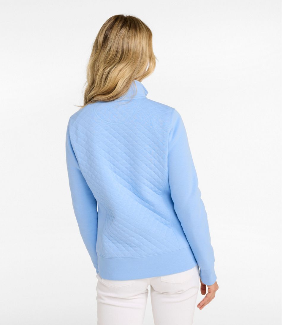 Women's Quilted Quarter-Zip Pullover - L.L.Bean Latest