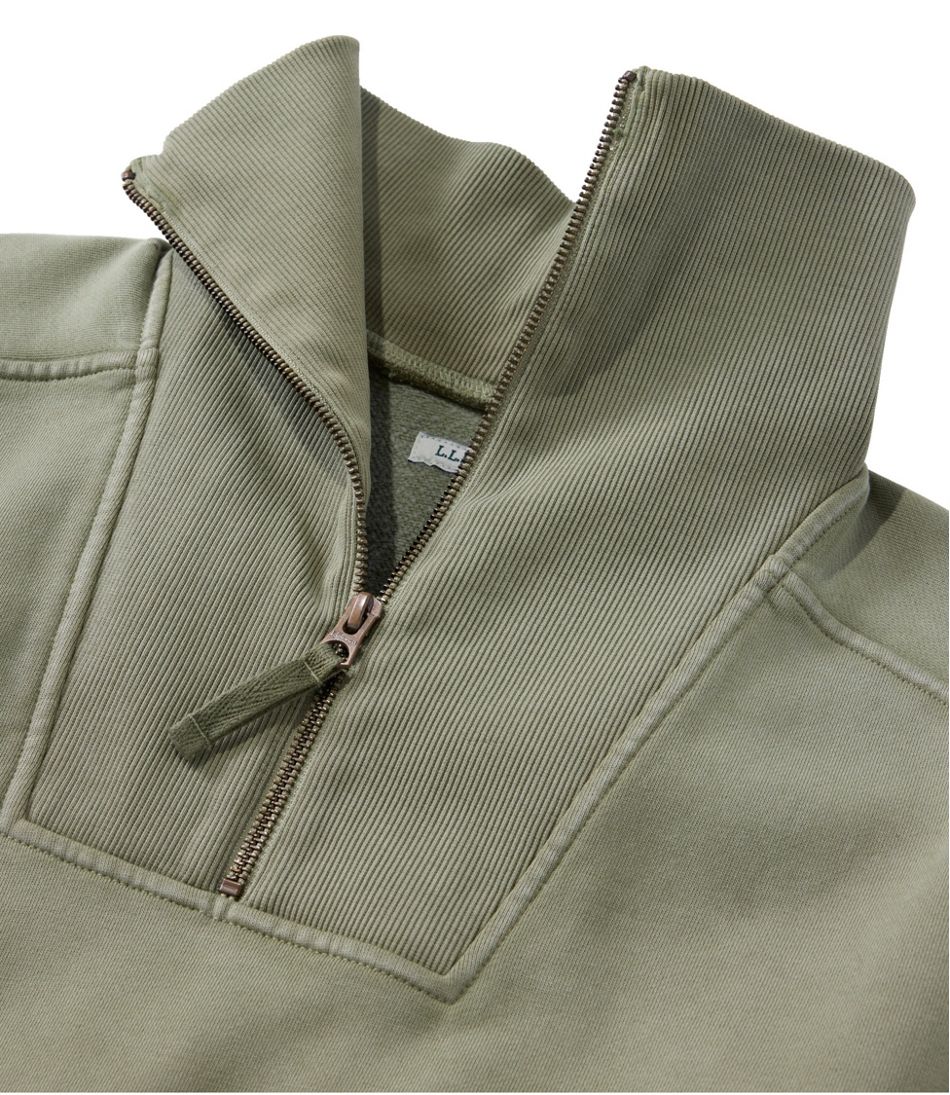 Women's Sunwashed Sweats, Quarter-Zip - L.L.Bean Quality