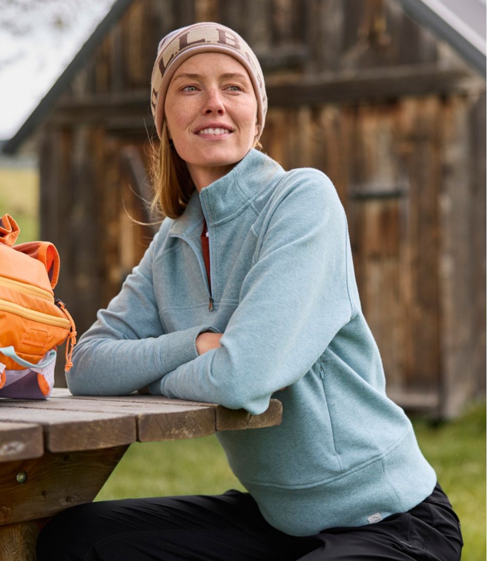 Women's L.L.Bean Cozy Pullover, Quarter-Zip - L.L.Bean Trusted
