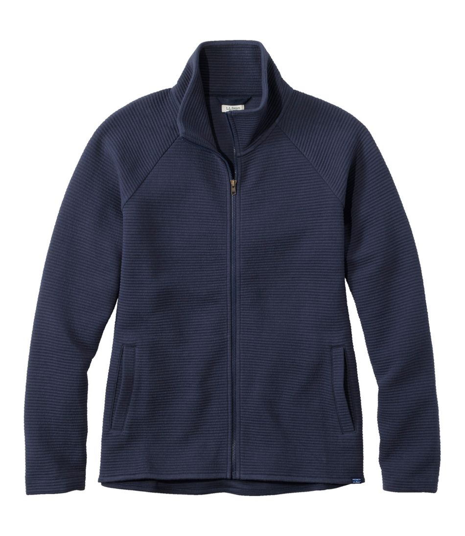 Women's Lakewashed Double-Knit Full-Zip - L.L.Bean Top Pick