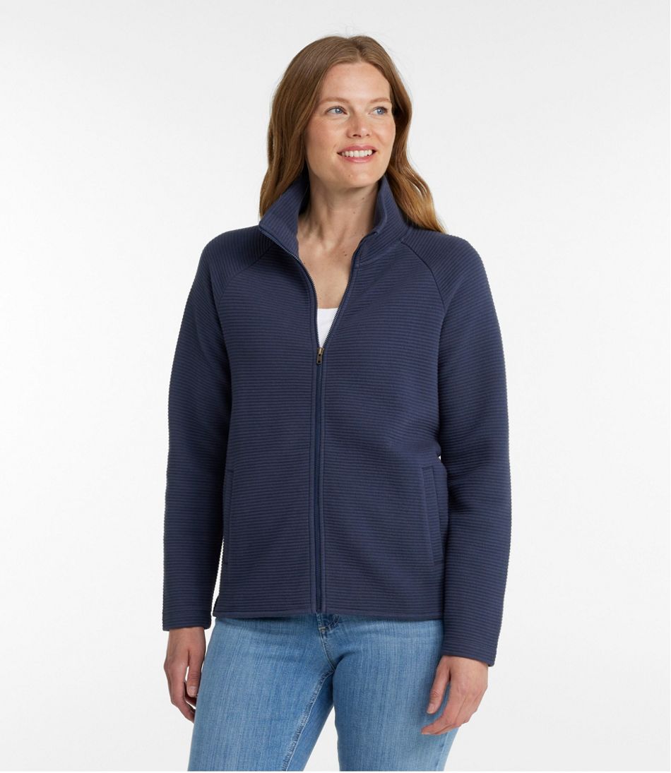 Women's Lakewashed Double-Knit Full-Zip - L.L.Bean Top Pick