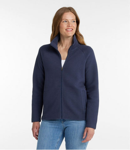 Women's Lakewashed Double-Knit Full-Zip - L.L.Bean Top Pick