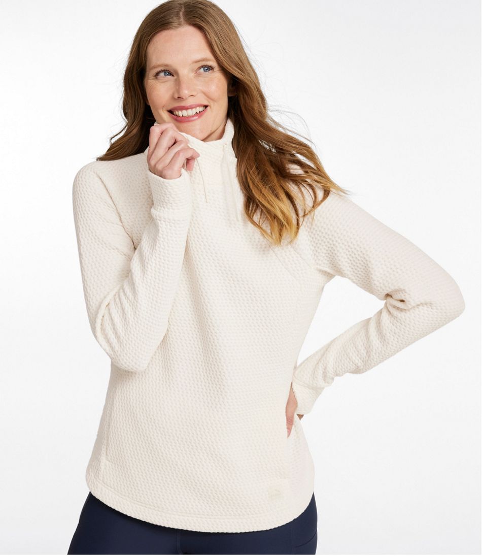 Women's Ridgeknit Crossneck Pullover - L.L.Bean New