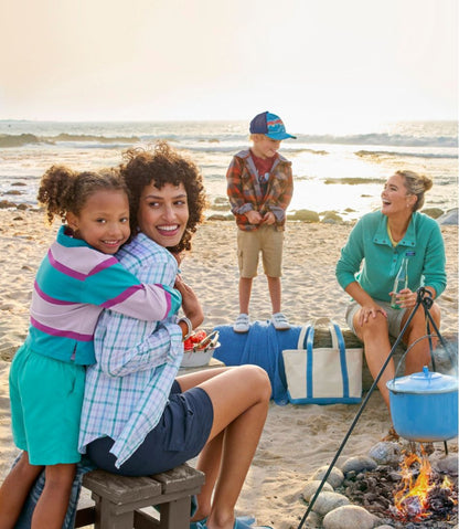 Women's Lakewashed Double-Knit Quarter-Snap - L.L.Bean Featured