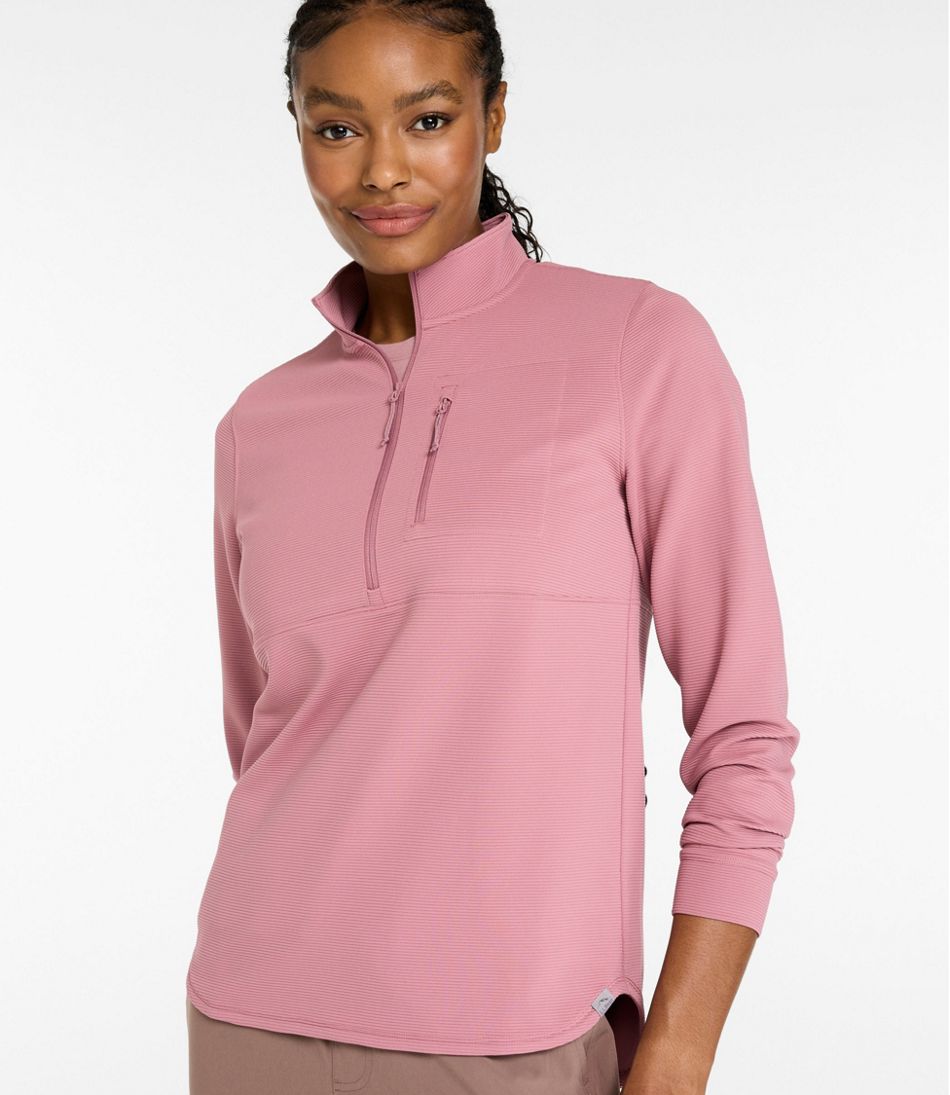 Women's VentureStretch Ottoman 1/4 Zip Pullover - L.L.Bean Exclusive