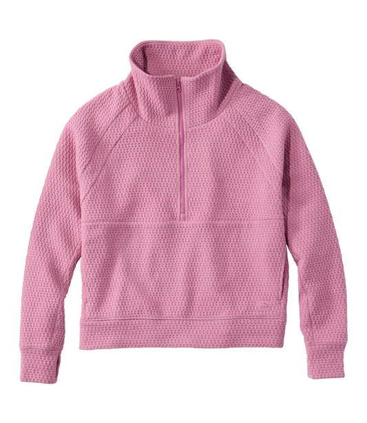 Women's Ridgeknit Half-Zip Pullover, Oversized - L.L.Bean Classic