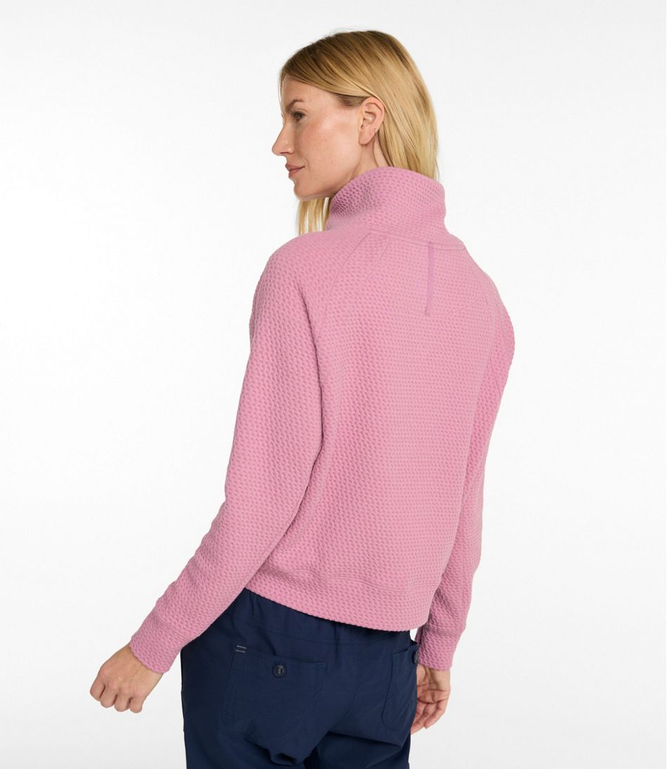 Women's Ridgeknit Half-Zip Pullover, Oversized - L.L.Bean Classic