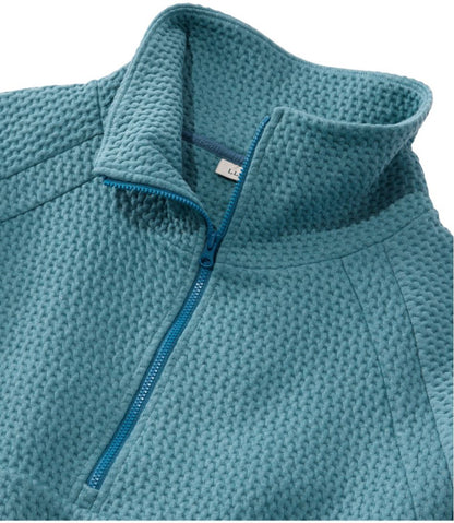 Women's Ridgeknit Half-Zip Pullover, Oversized - L.L.Bean Classic