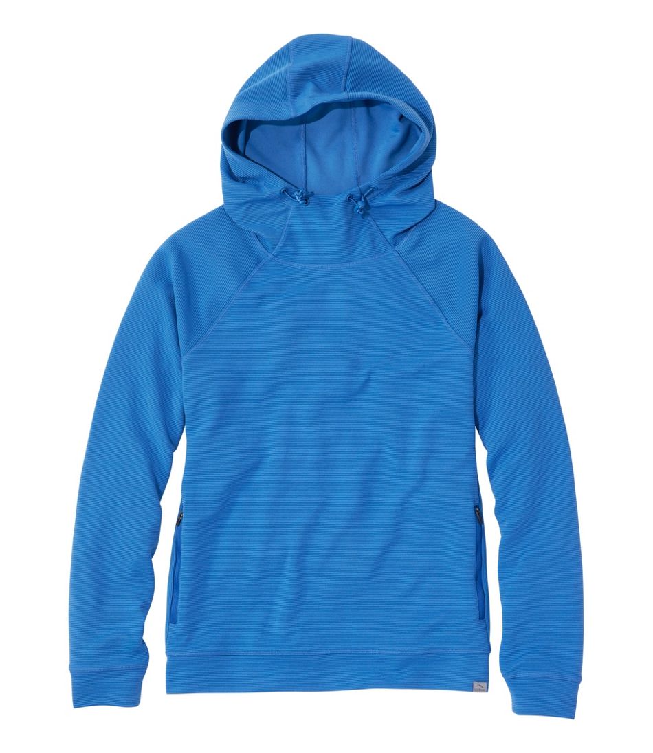 Women's VentureStretch Ottoman-Rib Hoodie - L.L.Bean Essential