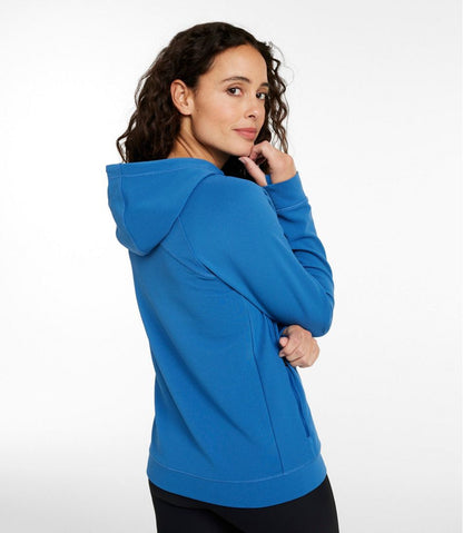 Women's VentureStretch Ottoman-Rib Hoodie - L.L.Bean Essential