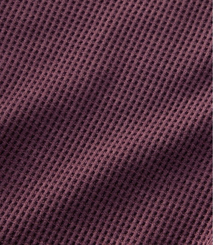 Women's Birchwood Brushed Waffle Top, V-Neck - L.L.Bean Value
