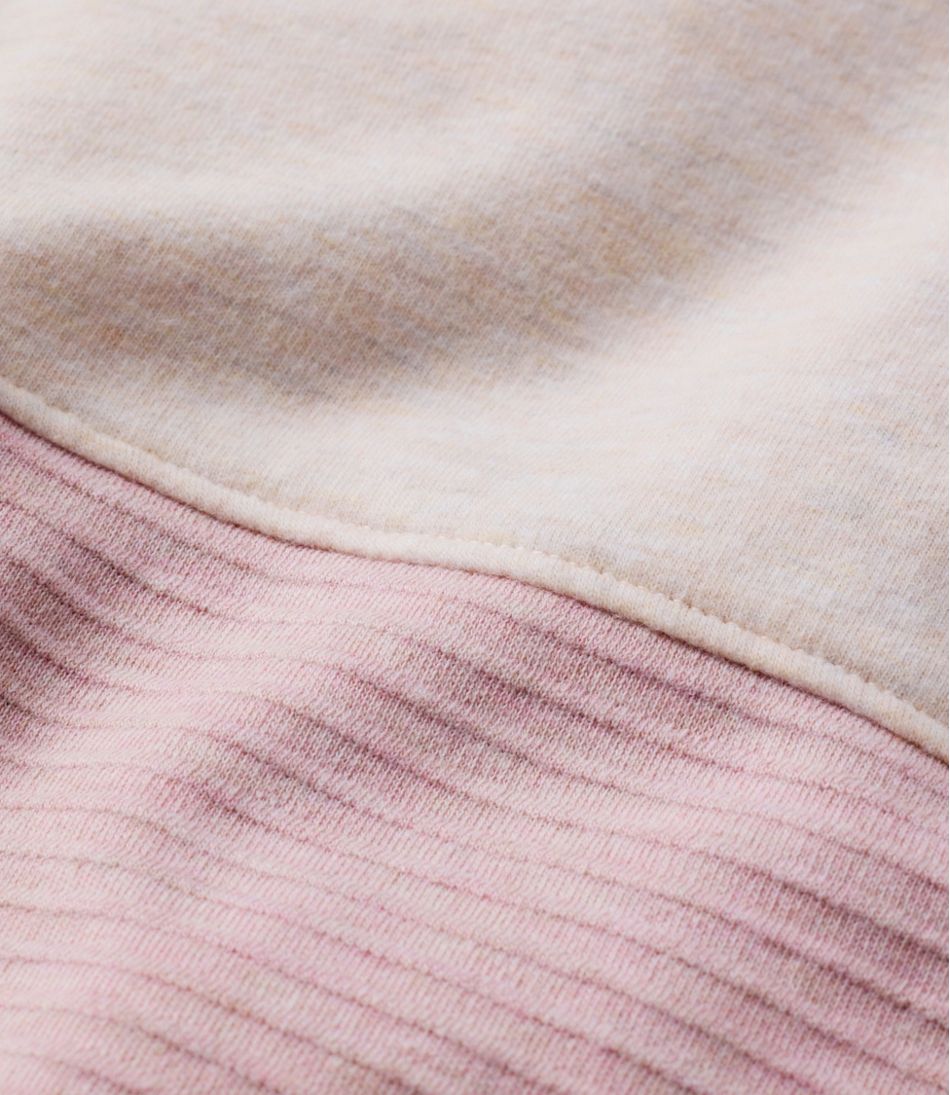Women's Bean's Cozy Mixed Knits Pullover, Colorblock - L.L.Bean Quality