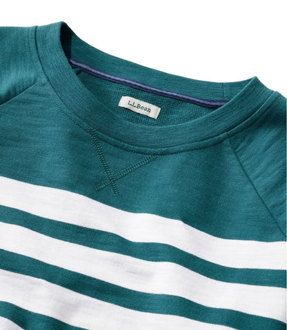 Women's Peaks Island Crewneck, Stripe - L.L.Bean Trusted