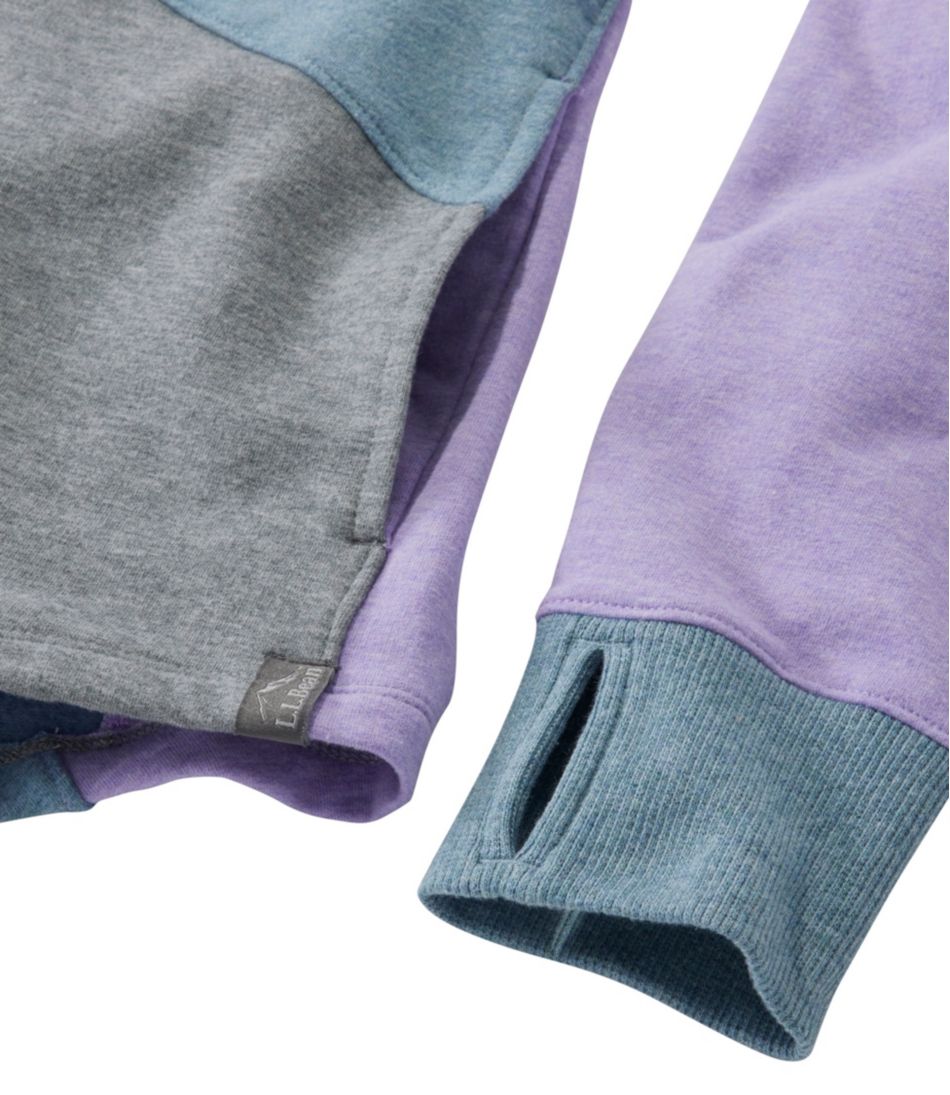 Women's L.L.Bean Cozy Mixed-Knit Pullover, Colorblock - L.L.Bean Trending