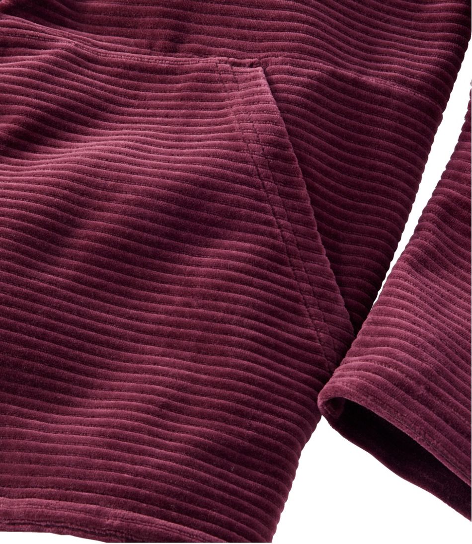 Women's Soft Stretch Corduroy Pullover, Half-Zip - L.L.Bean Signature