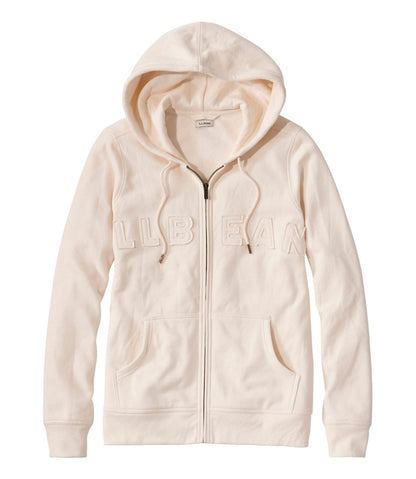 Women's L.L.Bean 1912 Sweatshirt, Full-Zip Hooded Logo - L.L.Bean Everyday