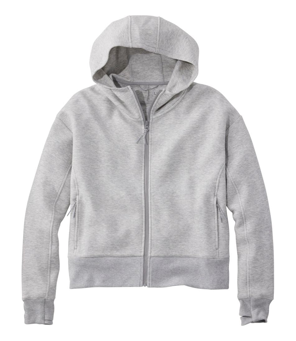 Women's Multisport Lifestyle Hoodie, Oversized Full-Zip - L.L.Bean Value