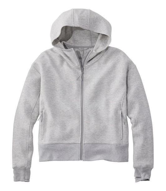 Women's Multisport Lifestyle Hoodie, Oversized Full-Zip - L.L.Bean Value