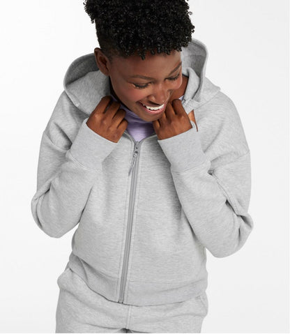 Women's Multisport Lifestyle Hoodie, Oversized Full-Zip - L.L.Bean Value