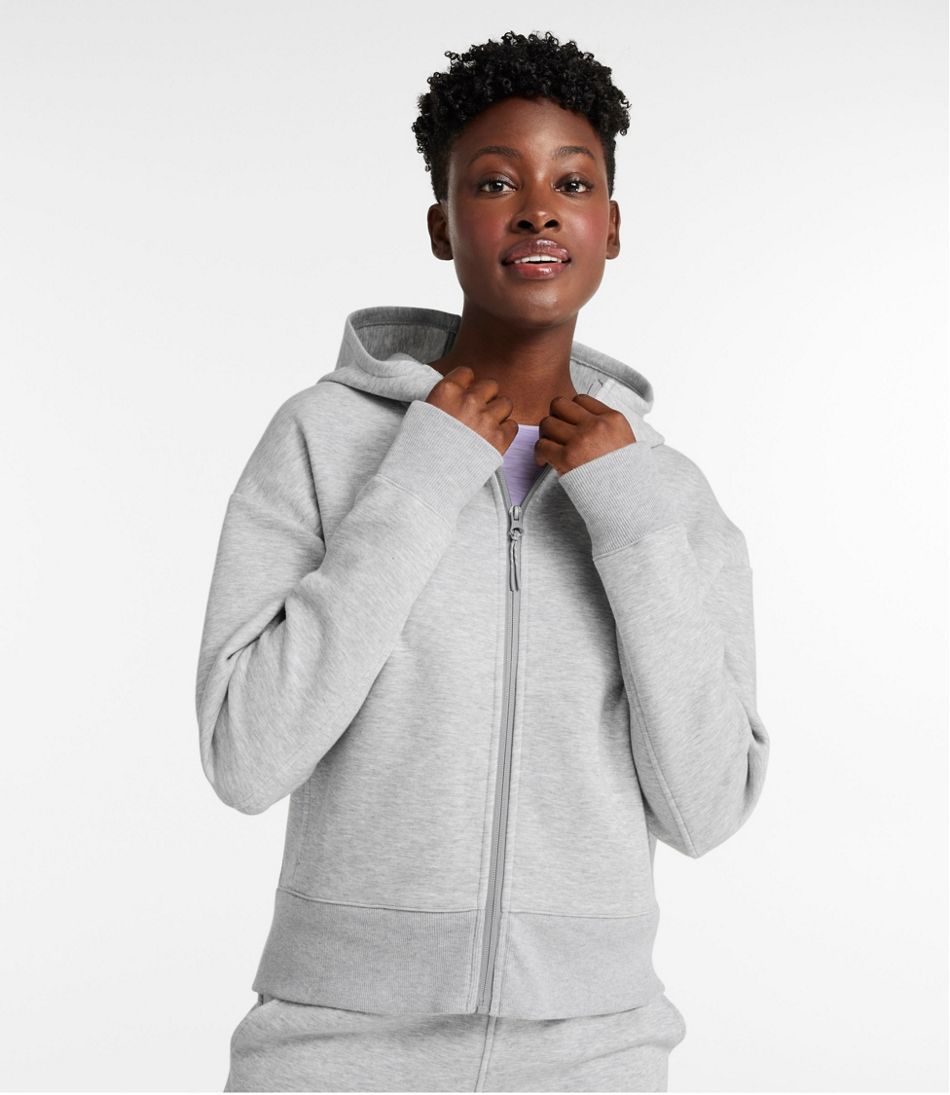Women's Multisport Lifestyle Hoodie, Oversized Full-Zip - L.L.Bean Value