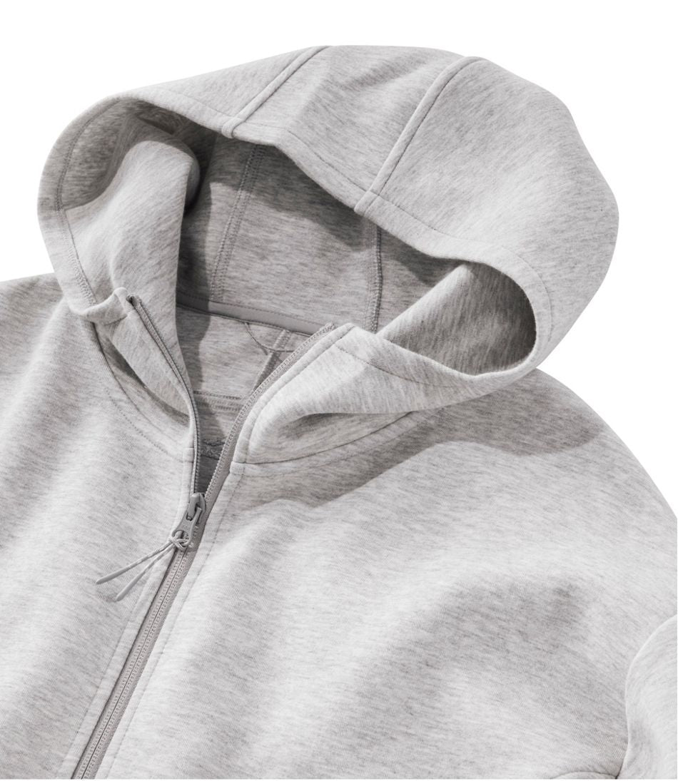 Women's Multisport Lifestyle Hoodie, Oversized Full-Zip - L.L.Bean Value