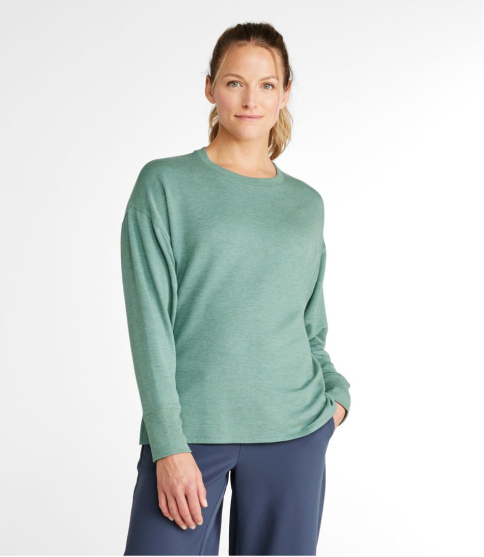 Women's SoftFlex Crewneck Dolman Sleeve Pullover - L.L.Bean Great Value