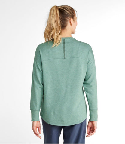 Women's SoftFlex Crewneck Dolman Sleeve Pullover - L.L.Bean Great Value