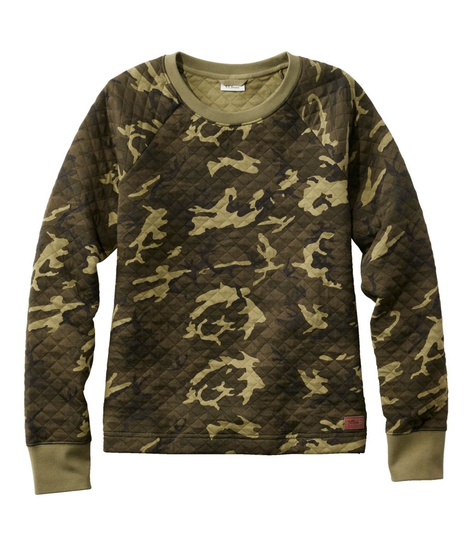 Women's Quilted Sweatshirt, Crewneck Pullover Print - L.L.Bean Latest