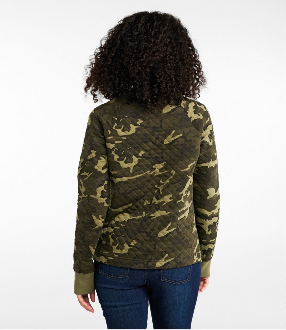 Women's Quilted Sweatshirt, Crewneck Pullover Print - L.L.Bean Latest