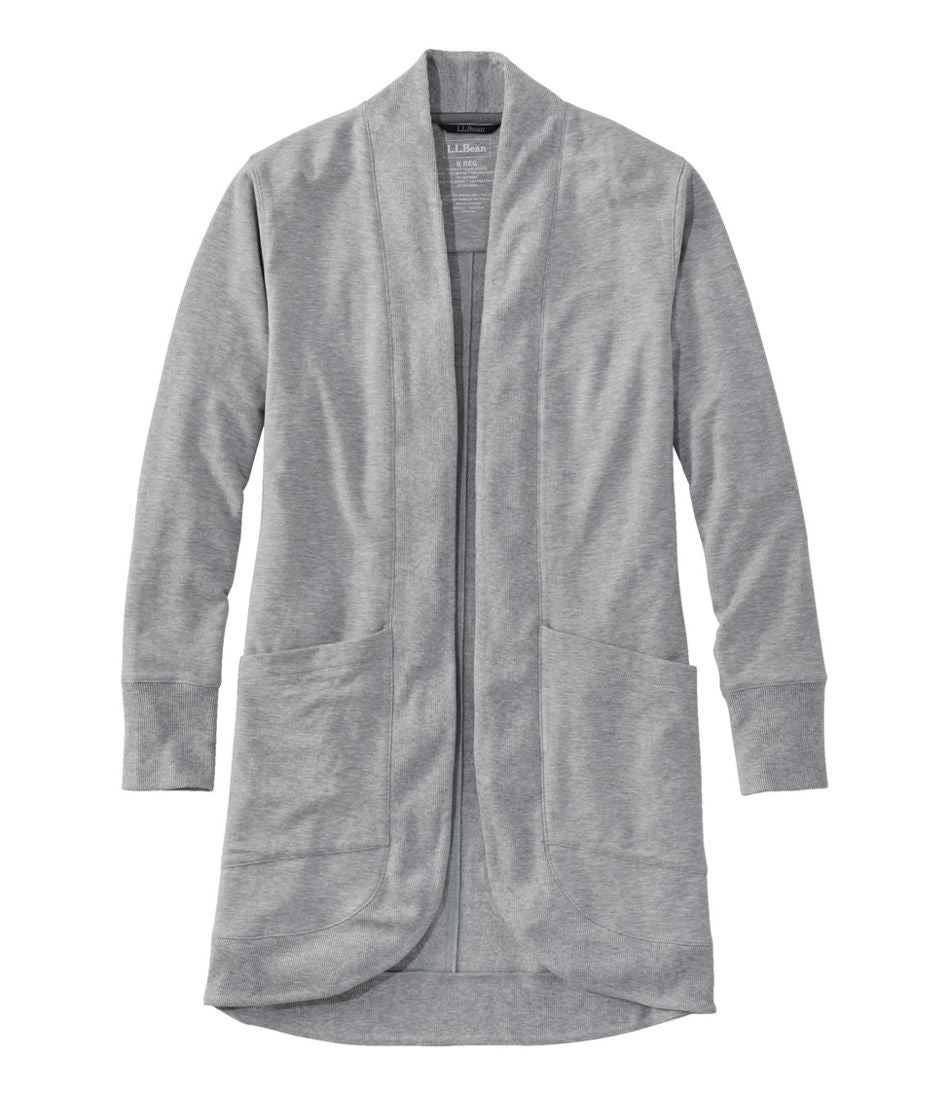 Women's SoftFlex Long Open Cardigan - L.L.Bean Trusted