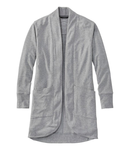 Women's SoftFlex Long Open Cardigan - L.L.Bean Trusted