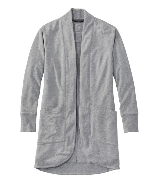 Women's SoftFlex Long Open Cardigan - L.L.Bean Trusted