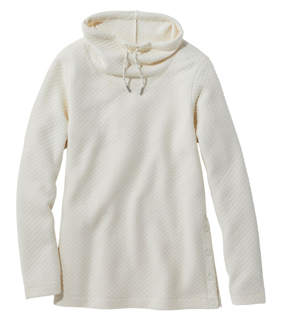 Women's SoftLight Quilted Top, Funnelneck Pullover - L.L.Bean Customer Favorite
