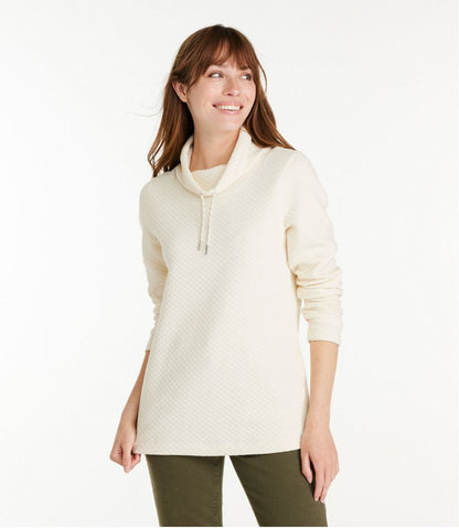 Women's SoftLight Quilted Top, Funnelneck Pullover - L.L.Bean Customer Favorite