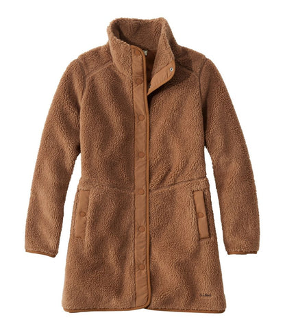 Women's Bean's Sherpa Fleece Coat - L.L.Bean Trending
