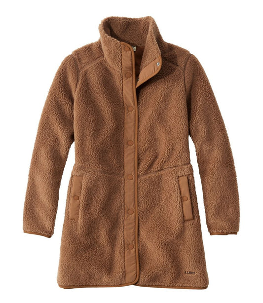 Women's Bean's Sherpa Fleece Coat - L.L.Bean Trending