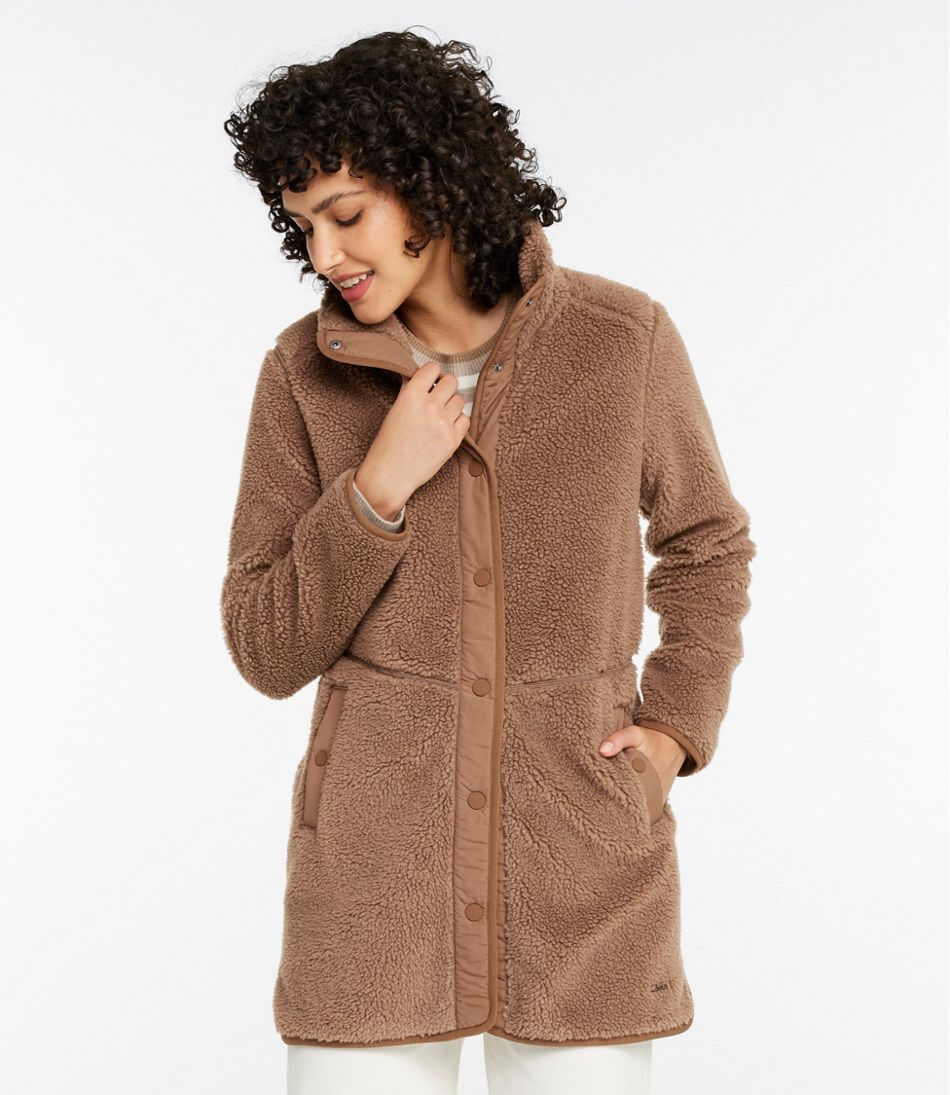 Women's Bean's Sherpa Fleece Coat - L.L.Bean Trending