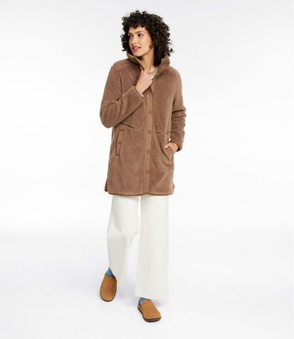 Women's Bean's Sherpa Fleece Coat - L.L.Bean Trending